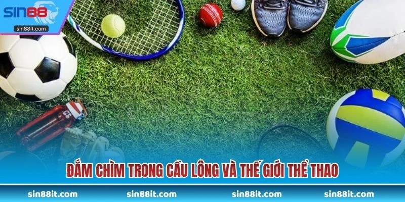 Đắm chìm trong cầu lông và thế giới thể thao